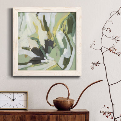 Toile encadrée Electric Lichen III-Premium - prête à être accrochée