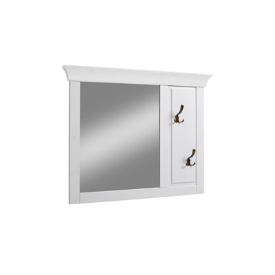 Falkville Wood Wall Mirror