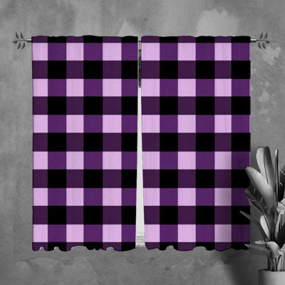 Paire de rideaux obscurcissant en polyester Zaman