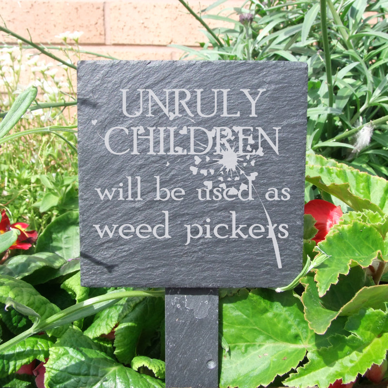 Tolar Stone Plants & Flowers Garden Sign