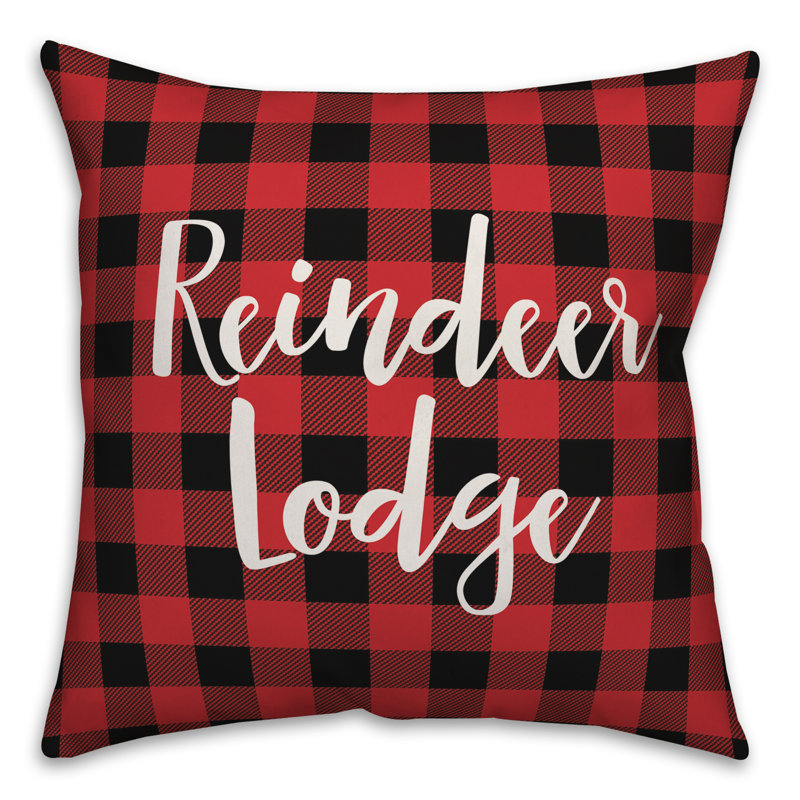  Coussin Reindeer Lodge in Buffalo, Housse de coussin
