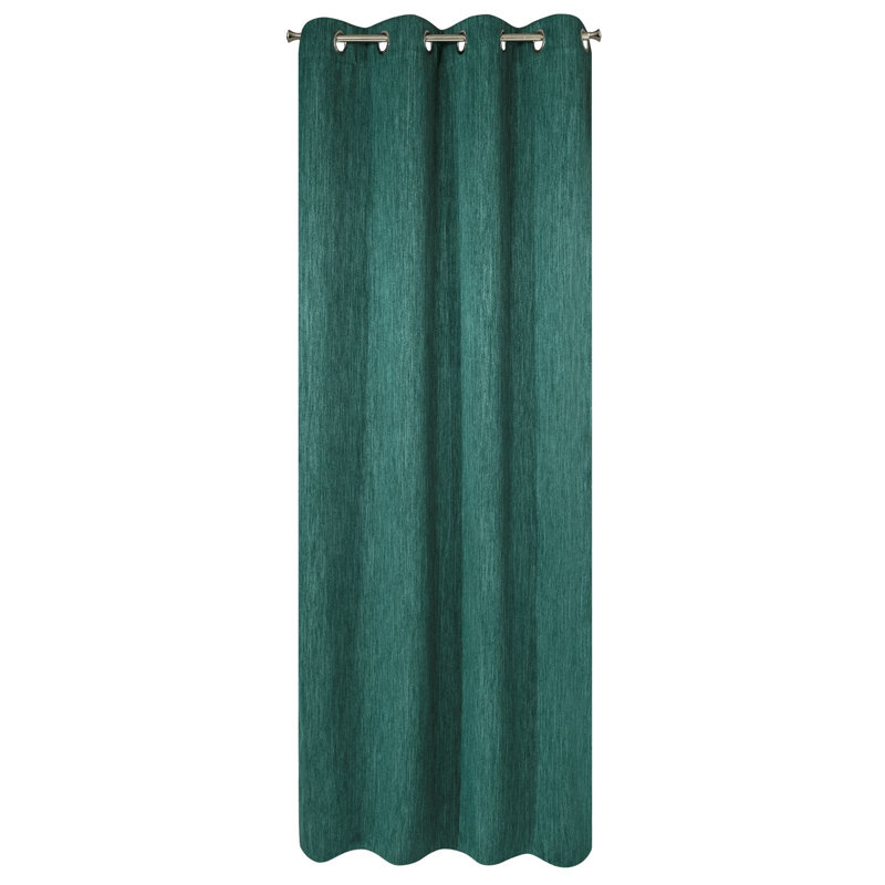 Haizlee Maximum Blackout Curtains Single Panel, Green