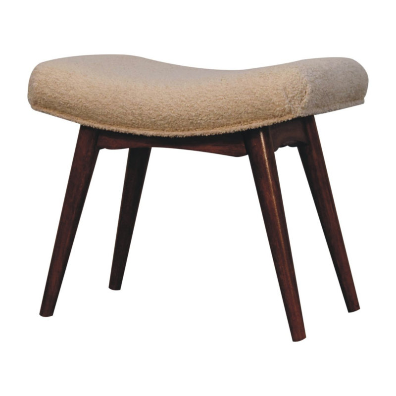 Solid Wood Accent Stool