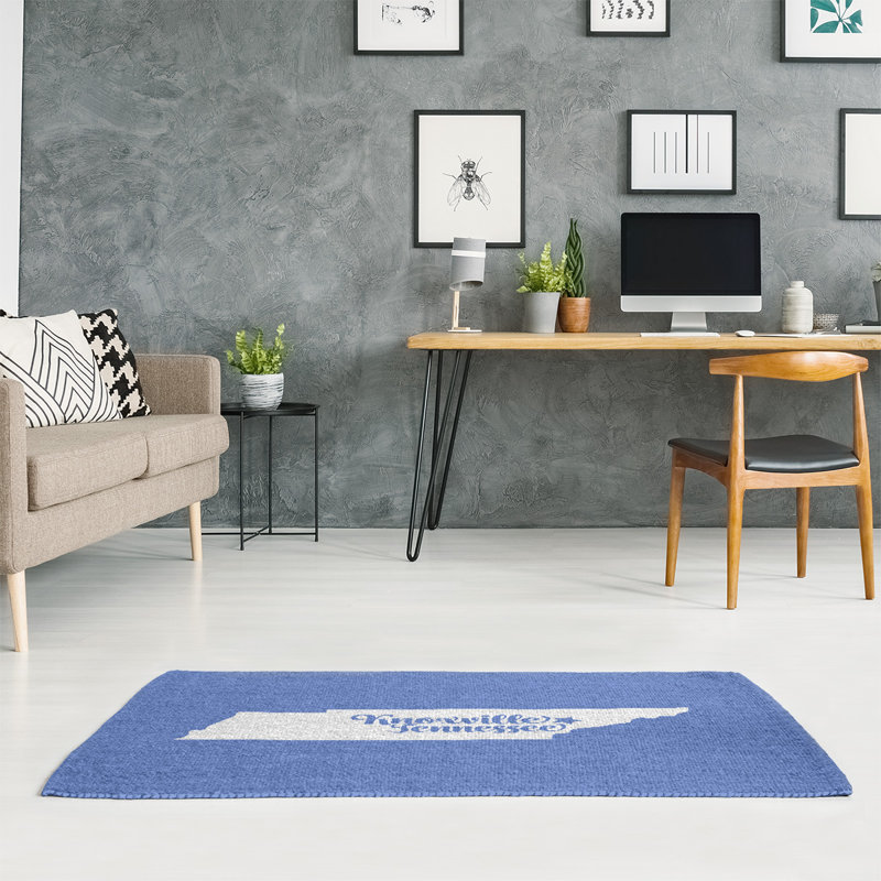 Chenille Indoor Rug, Rectangle 4' x 6'