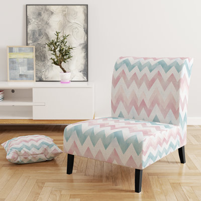 Fauteuil de chambre géométrique rembourré Kids
