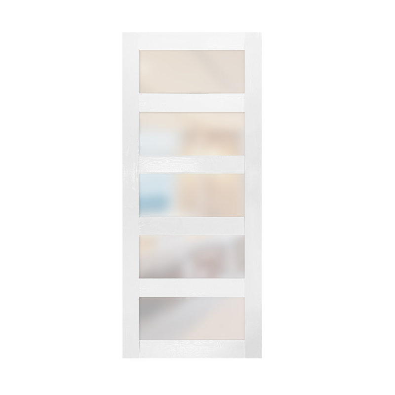 Porte standard en verre semi-solide, 34 po x 96 po