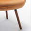 Fauteuil à oreilles Mid-Century moderne avec capitonnage à boutons-1006176211