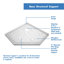Cabine de douche avec base et base de douche néo-angle h 76,75 po x l 40 po Qwall