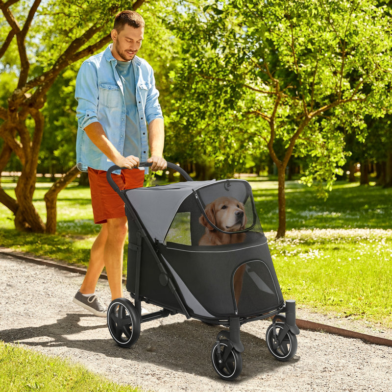 Foldable Pet Pet Stroller