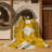 Machine Washable Botanical Brown Area Rug-97300001