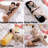 Body Pillow for Adults, Bolster Pillow with Removable Velour Cover, Long Round Roll Cylinder Pillow for Bed-1160967853