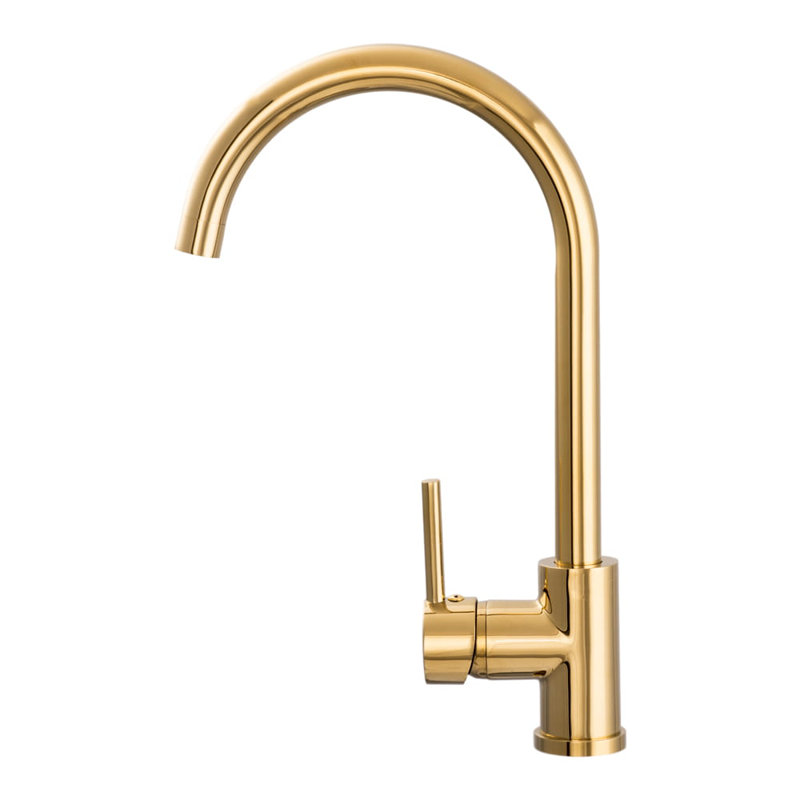 Fairmont Park Miss Kitchen Faucet, Golden