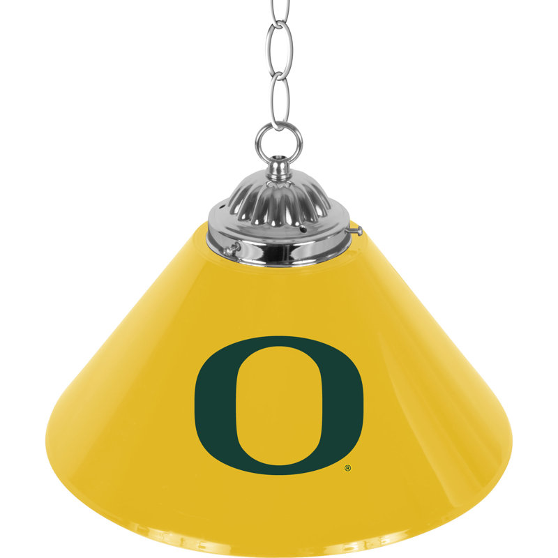 Luminaire suspendu pour table de billard 1 lumière University of Oregon
