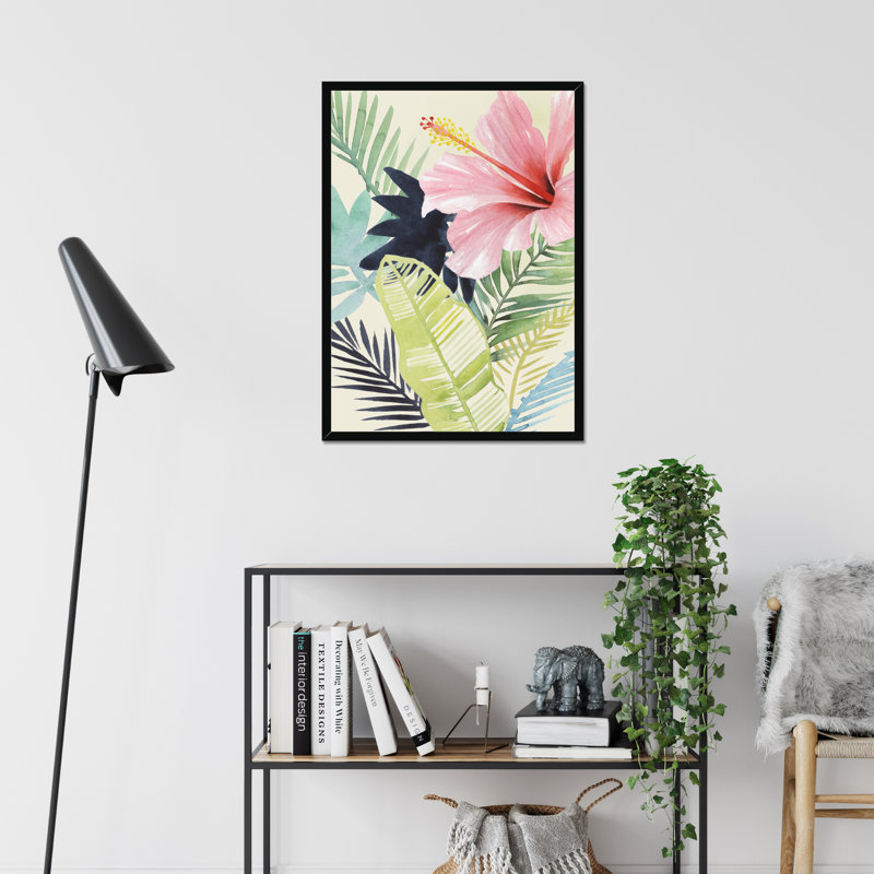 Tropical Punch I by Grace Popp - Painting, Black Framed Paper Print, 80cm H x 55cm W