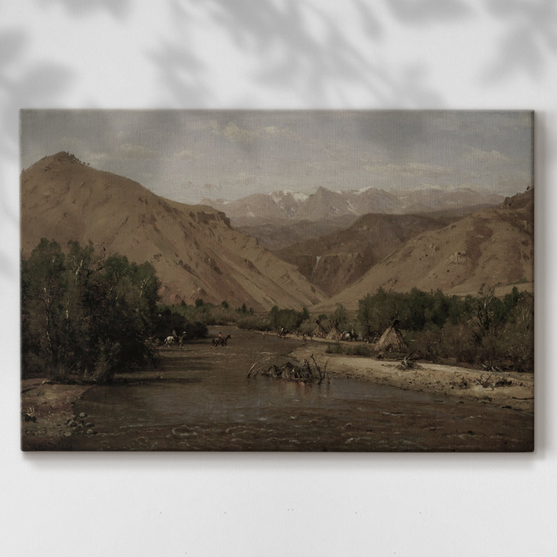 Paysages rétro-CLXI -Galerie enveloppée Cavas, 32 x 48