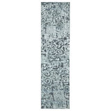 Canterbury Hand Woven Silk and Wool Abstract Area Rug