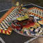 Courtly Check® Red & Gold Rug-50817594