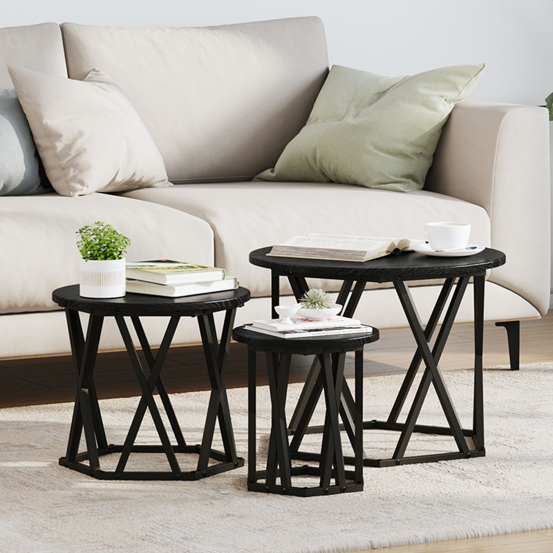 Coffee Table, Black Oak