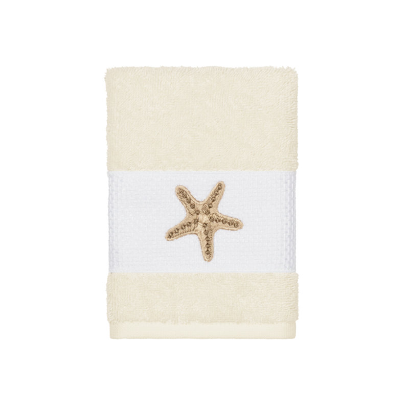 Lydia Midweight Washcloth, Cream