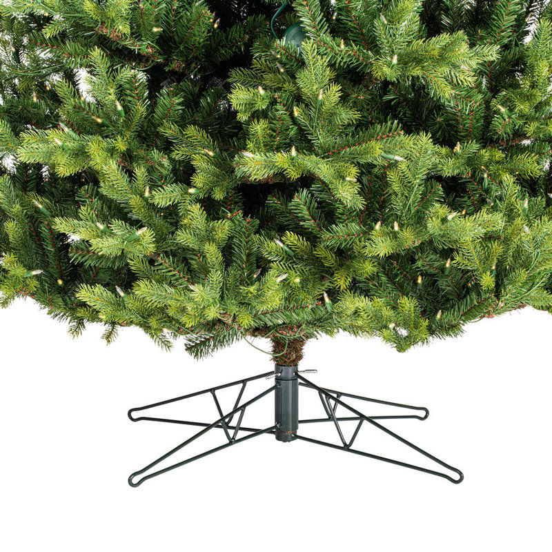 Welch Fraser Fir Artificial Christmas Tree with LED Lights, 7.5' H