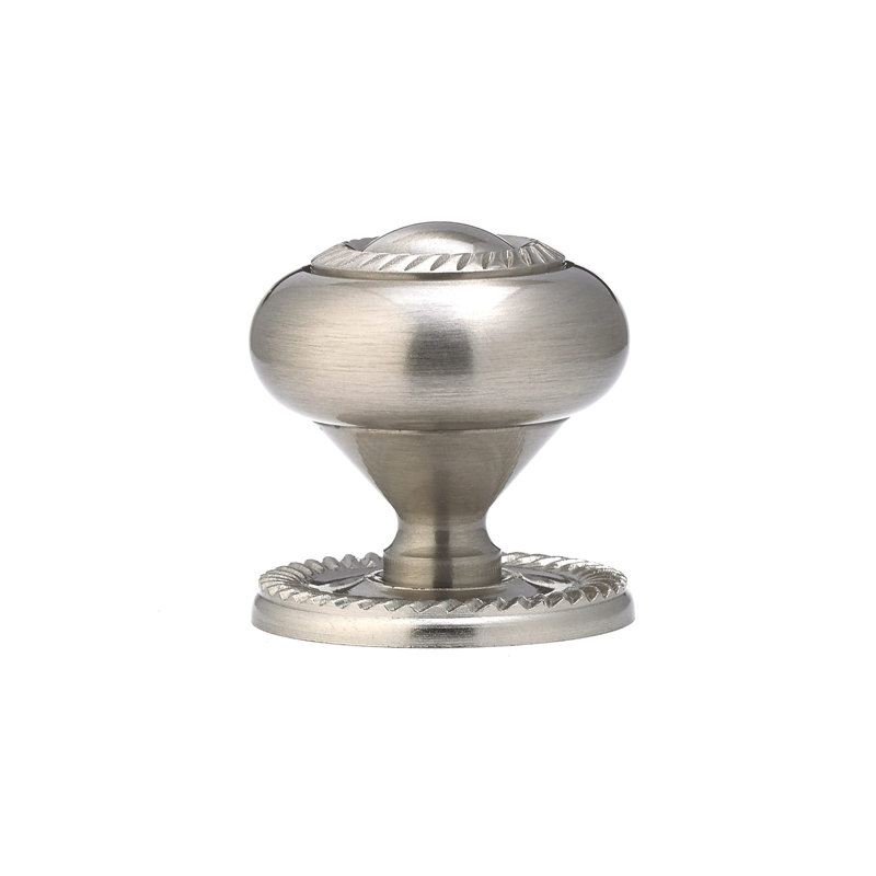 Expression 1 1/2" Diameter Mushroom Knob, Brushed Nickel