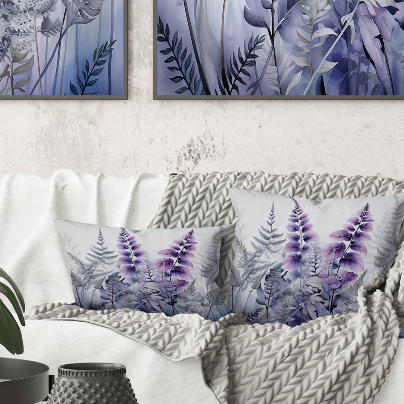 Coussin Ferns Violet Dream II - Ferns