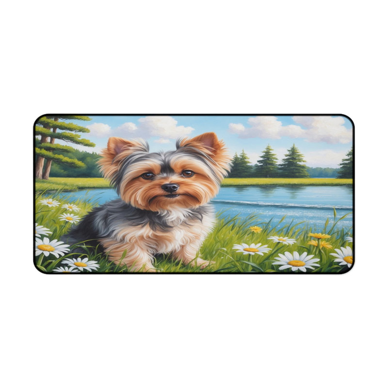Polyester Desk Pad, 31.5x15.5