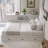 L-Shaped Corner Bed Frame With Drawer, Bookcase, Led Downlight And USB Port For Small Room,Bedroom, Guest Room-110746836