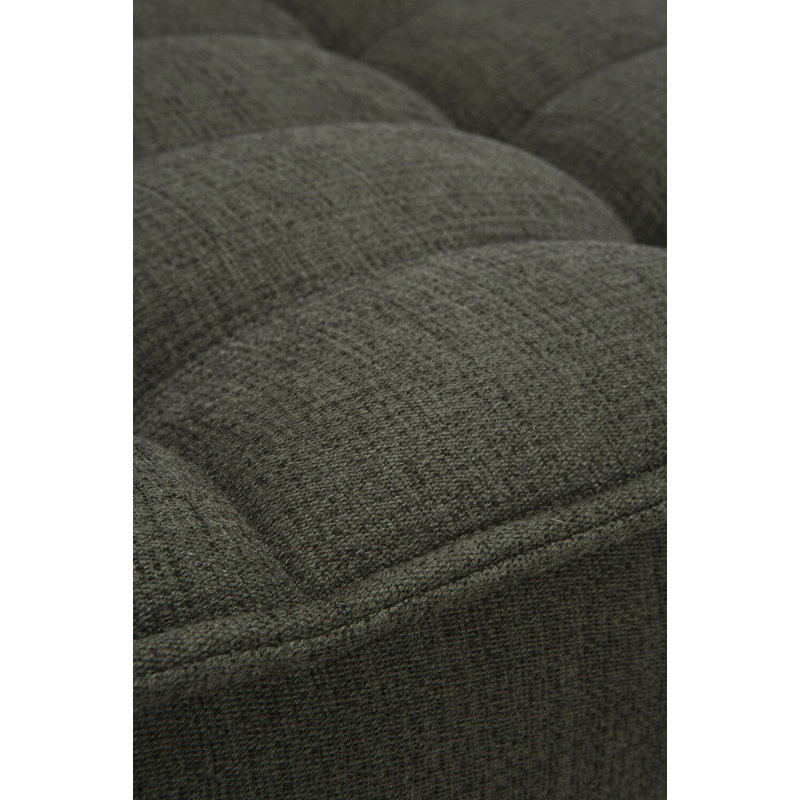 N701 Square Ottoman, Moss