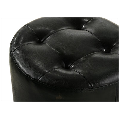 Tabouret de coiffeuse pivotant rembourré Glam