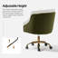 Chaise de travail en velours Doreen-1297583123