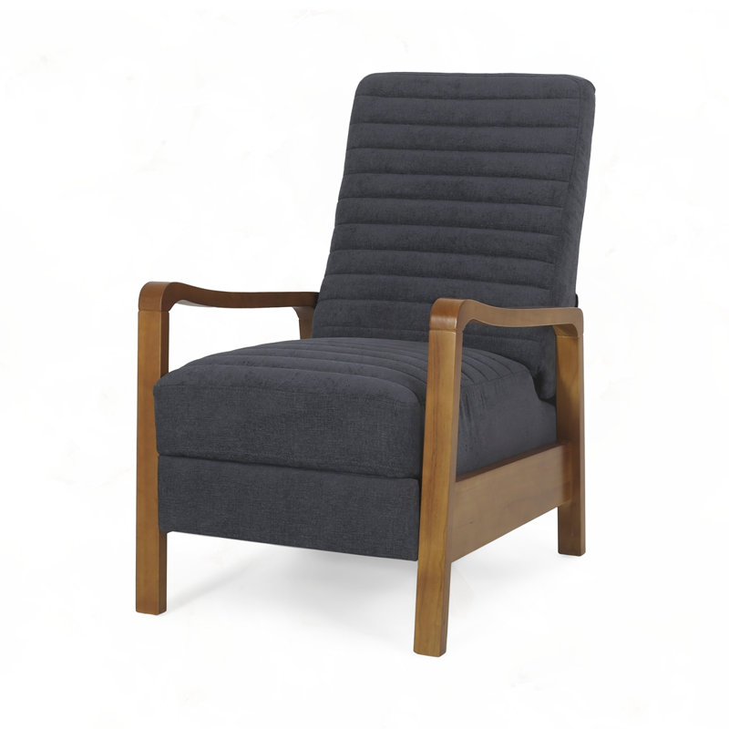 Fauteuil inclinable Kalstrom, Polyester gris anthracite