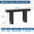 63" Console Sofa Table with Charging Station, Narrow Entryway Table-1473965308