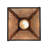 Dewayne 1 - Light Bronze Single Pendant