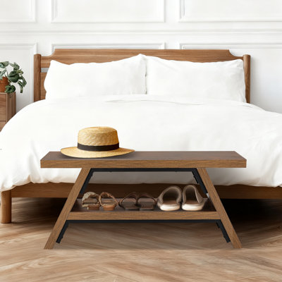 Banc de rangement pour chaussures 55 "L