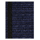 Rug & Kilim’S Scandinavian-Inspired Geometric Black And Blue Wool Pile Rug
