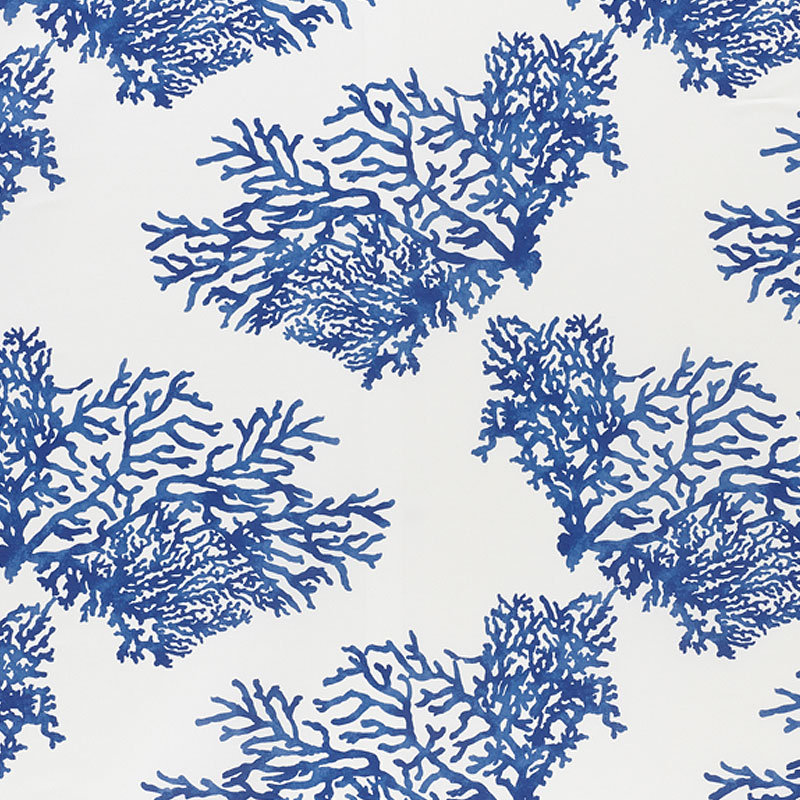 Great Barrier Reef II Fabric, Indigo