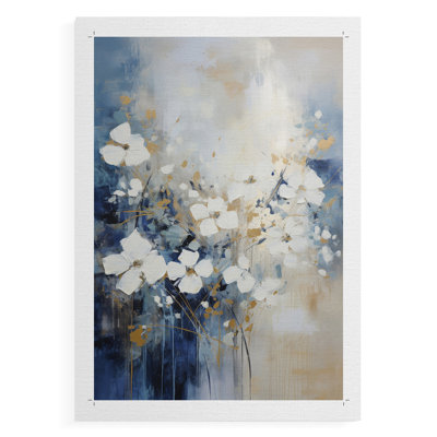 FLORAL Series CCLXXIII -Canvas Print Only - NOT FRAMED