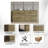Torrin 4 Piece Upholstered Linen Bedroom Set-96056531