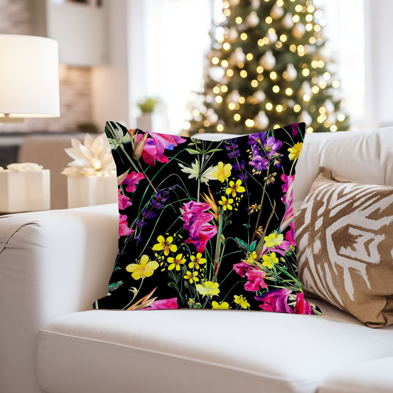 Floral Flower Elegance IX Modern, 16" H x 16" W