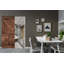 Porte de grange en bois massif DIY 3 en 1 pour chambres, espaces de rangement, placards-93928297-93928314