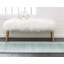 Tapis bleu turquoise Wingate-40285614