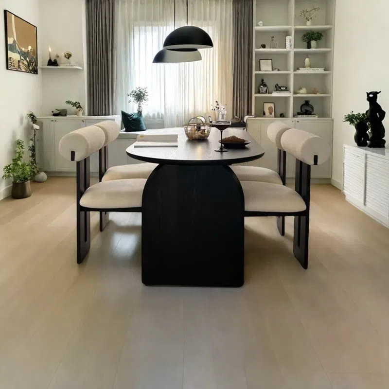 French oval dining table, 29.53"H x 62.99"L x 31.5"W