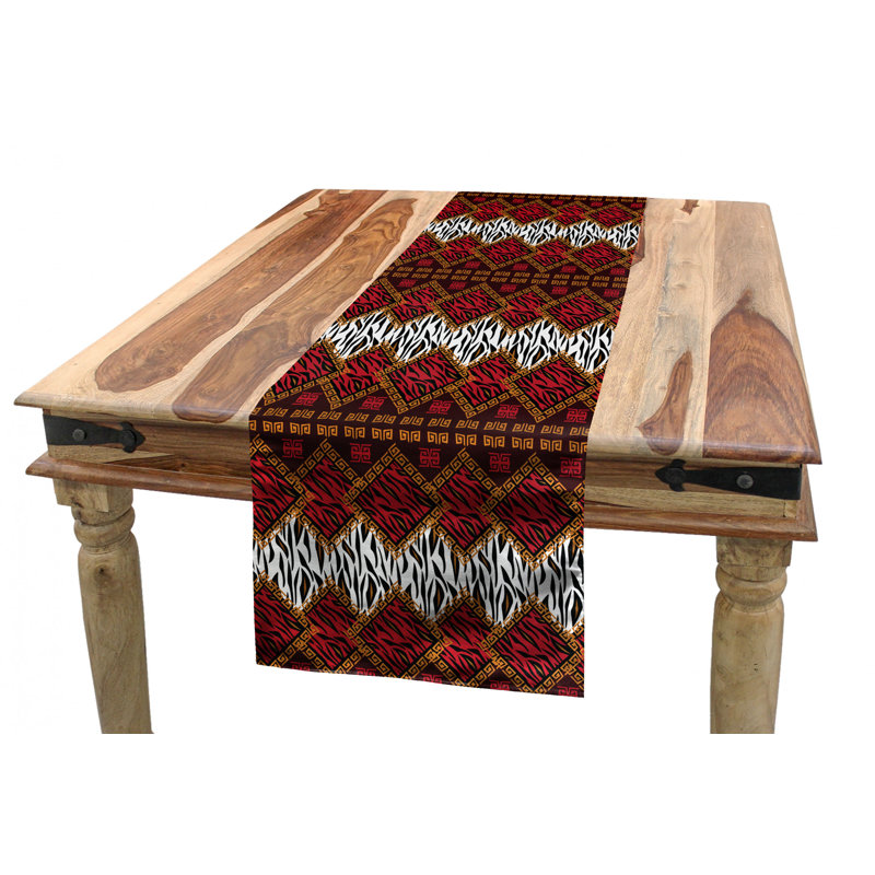 Safari Table Runner, 120" x 16"