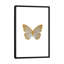 «Silver Butterfly» par Orara Studio - Impression sur toile tendue sur châssis-74405642-74405643-29682587