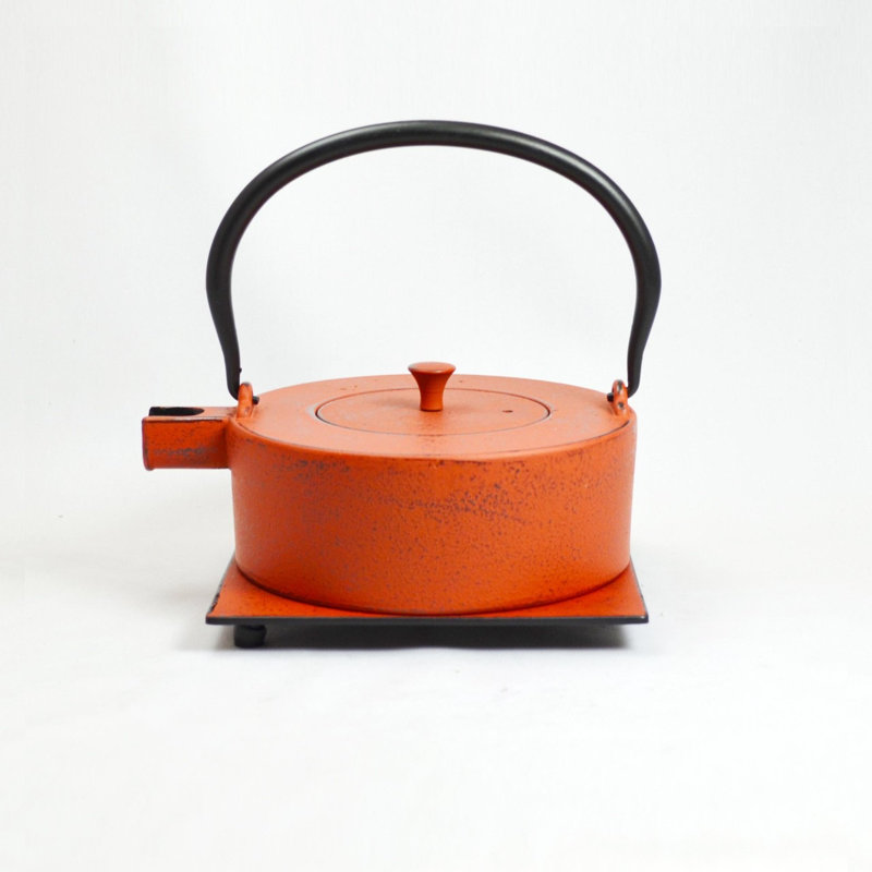 Bloomsbury Market Edwige 0.8ml Solid Colour Teapot, Red