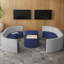 Repose-pieds rond rembourré Pro Series-104507690