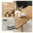 Allforwood Set Of Extended Dining Table For 4-12 Seats (62"-90") With Modern Upholstered, Solid Rubberwood Dining Chair (table With Set 6 Chairs)-1951757107