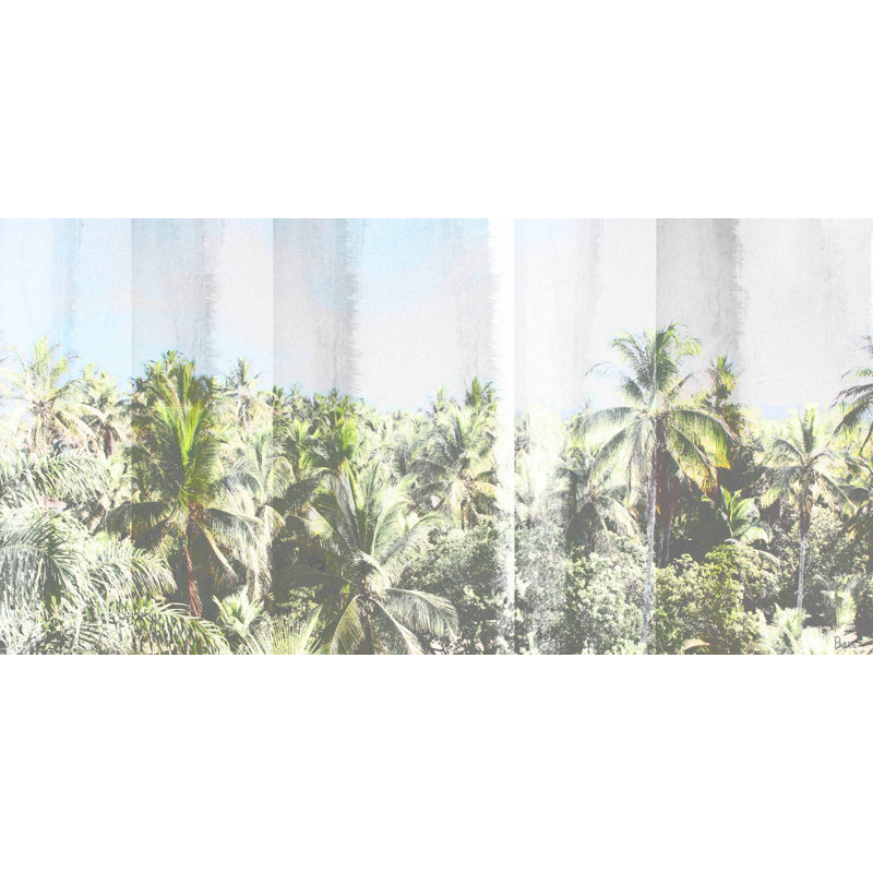 1 Piece Wrapped Canvas Wall Art, 76cm H x 152cm W