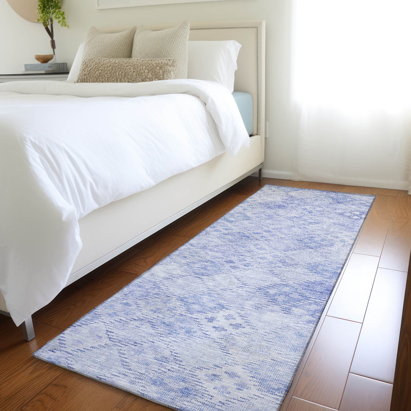 Tapis Chayil avec envers antidérapant, Tapis de couloir 2 pi 3 po x 7 pi 6 po